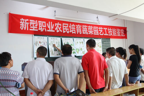 重庆市新型职业农民培育蔬菜种植技术培训班(